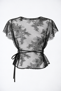 DETAILED BLACK LACE TOP