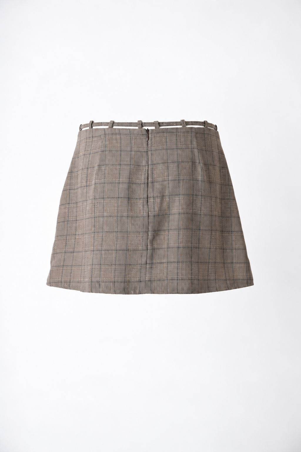 PLAID MINI SKIRT