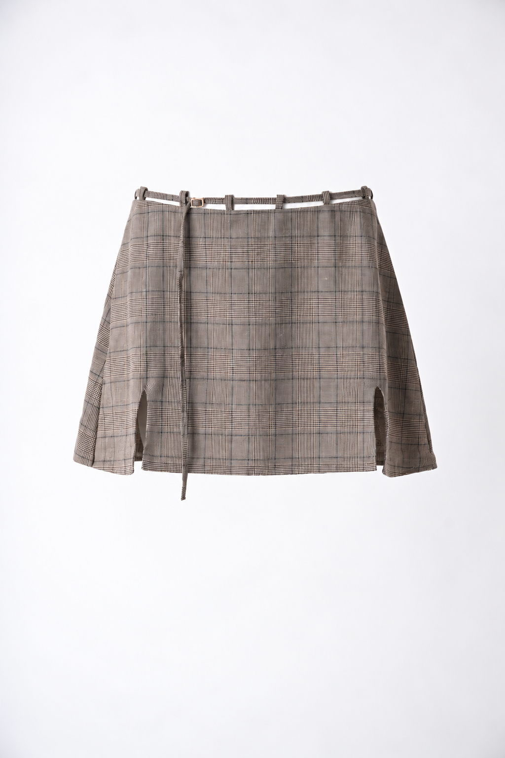 PLAID MINI SKIRT